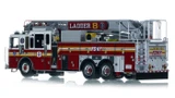 1:50 Scale Model of 1:50 Scale Model of FDNY 2024 Seagrave Attacker HD 100' Ladder 8 - Manhattan