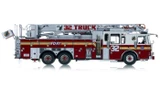 1:50 Scale Model of FDNY 2022 Seagrave Attacker HD 100' Ladder 32 - Bronx