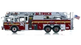 1:50 Scale Model of FDNY 2022 Seagrave Attacker HD 100' Ladder 32 - Bronx