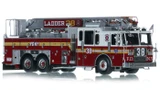 1:50 Scale Model of FDNY 2023 Seagrave Attacker HD 100' Ladder 38 - Bronx