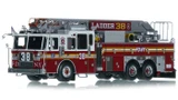 1:50 Scale Model of FDNY 2023 Seagrave Attacker HD 100' Ladder 38 - Bronx