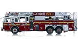 1:50 Scale Model of FDNY 2023 Seagrave Attacker HD 100' Ladder 154 - Queens