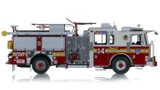 1:50 Scale Model of FDNY 2021 Seagrave Attacker HD Engine 14 - Manhattan