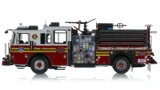 1:50 Scale Model of FDNY 2020 Seagrave Attacker HD Engine 43 - Bronx