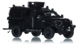 1:50 Scale Model of Terradyne Gurkha MPV - Black