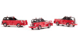 Chicago Fire Department 1954 Autocar Squad 3-Piece Set