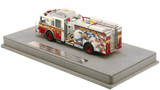 1:50 museum grade scale model of FDNY Squad 61