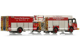 1:50 scale models of Chicago Fire Department Rosenbauer Squad 5/5A