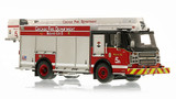 1:50 scale models of Chicago Fire Department Rosenbauer Squad 5/5A