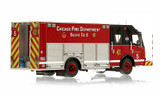 1:50 scale models of Chicago Fire Department Rosenbauer Squad 5/5A