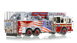 1:50 museum grade scale model of FDNY Ladder 10