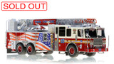 1:50 museum grade scale model of FDNY Ladder 10
