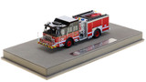 1:50 scale museum grade replica of Chicago Fire Department E-One Engine 28