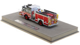 1:50 scale museum grade replica of Chicago Fire Department E-One Engine 28