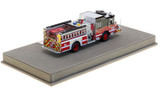 1:50 scale museum grade replica of Chicago Fire Department E-One Engine 28
