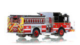 1:50 scale museum grade replica of Chicago Fire Department E-One Engine 50