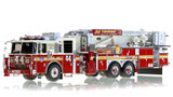 1:50 scale museum grade replica of FDNY Tower Ladder 44