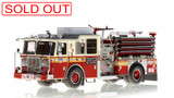 1:50 scale model of FDNY Seagrave Engine 202