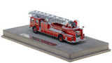 1:50 scale model of FDNY Ladder 27-2 Seagrave 100' Rear Admiral