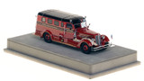 1:50 scale model of Detroit Fire Department 1937 Seagrave Safety Sedan - Memorial Rig