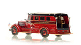 1:50 scale model of Detroit Fire Department 1937 Seagrave Safety Sedan - Memorial Rig