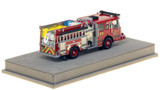 1:50 scale model of Detroit Fire Department Ferrara Engine 50