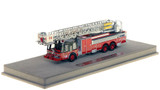 1:50 scale museum grade replica of Chicago Fire Department E-One Hurricane Tower Ladder 14
