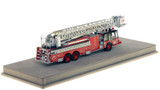 1:50 scale museum grade replica of Chicago Fire Department E-One Hurricane Tower Ladder 39