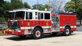 1:50 scale model of DC Fire & EMS Engine 6 - Seagrave Capitol Pumper