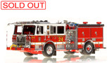 1:50 scale model of Washington DC Fire & EMS Engine 24