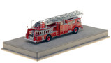 1:50 scale museum grade model of FDNY Ladder 56 - 1974 Seagrave Phone Booth Ladder