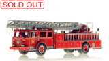 1:50 scale museum grade model of FDNY Ladder 56 - 1974 Seagrave Phone Booth Ladder