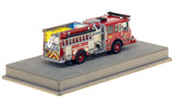 1:50 scale model of Detroit Fire Department Ferrara Engine 30