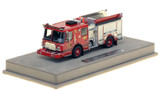 1:50 scale model of Detroit Fire Department Ferrara Engine 30