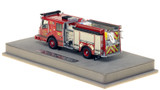 1:50 scale model of Detroit Fire Department Ferrara Engine 55