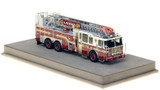 1:50 scale model of FDNY Ladder 59 in the Bronx
