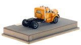 1:50 scale model of a 1954 Autocar DC-100T - Yellow over Black