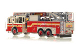 1:50 scale model of FDNY Ladder 3 in Manhattan