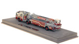 1:50 scale model of FDNY Ladder 40 in Manhattan