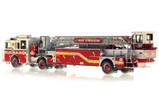 1:50 scale model of FDNY Ladder 40 in Manhattan