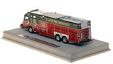 1:50 scale model of St. Louis Fire Department SVI/Spartan Rescue 2