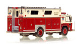 1:50 scale model of FDNY 1982 ALF/Saulsbury Rescue 2 as seen in 1983
