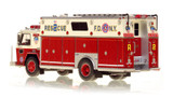1:50 scale model of FDNY 1982 ALF/Saulsbury Rescue 2 as seen in 1988