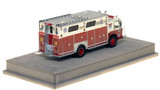 1:50 scale model of FDNY 1982 ALF/Saulsbury Rescue 2 as seen in 1988