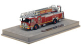 1:50 scale model of Newark Fire Department E-One Ladder 5