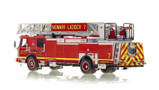 1:50 scale model of Newark Fire Department E-One Ladder 7