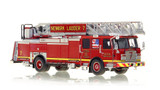 1:50 scale model of Newark Fire Department E-One Ladder 7