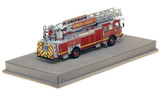 1:50 scale model of Newark Fire Department E-One Ladder 7