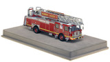 1:50 scale model of Newark Fire Department E-One Ladder 11