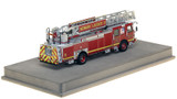 1:50 scale model of Newark Fire Department E-One Ladder 11